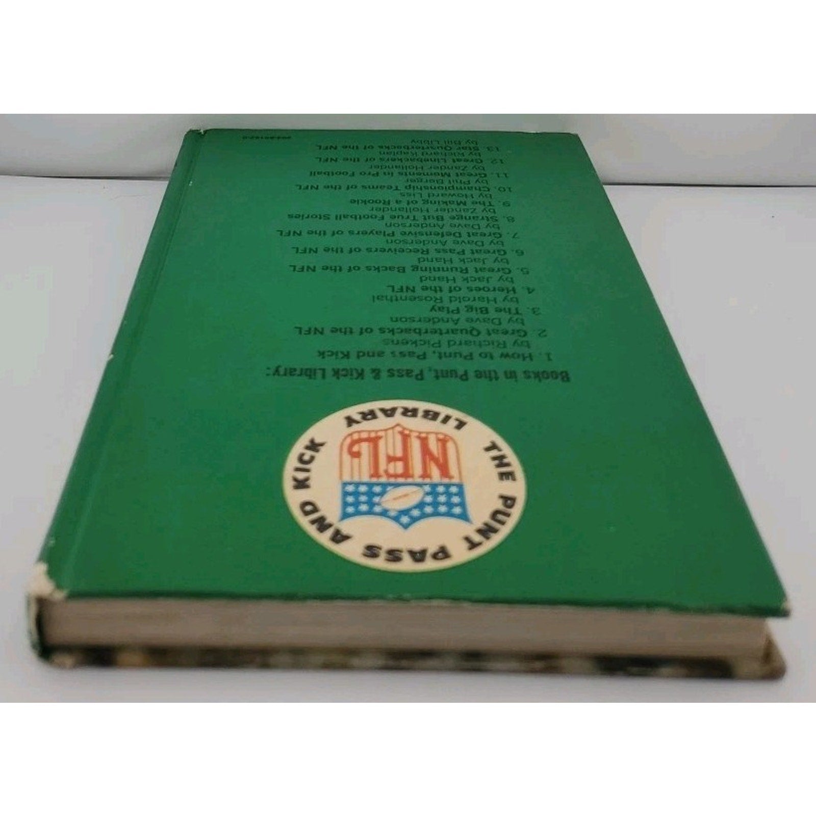 Great Linebackers of the NFL by Richard Kaplan 1970 Hardcover