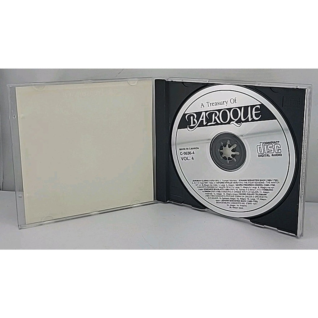 A Treasury of Baroque Vol. 4 Classical Music CD