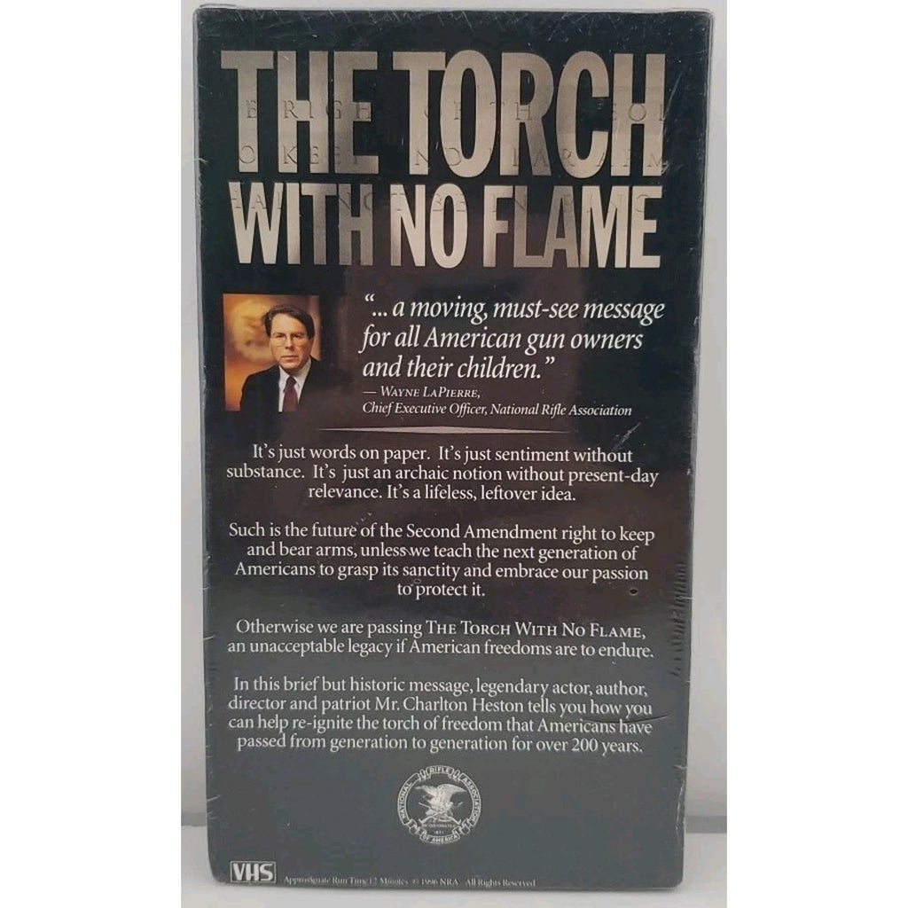 The Torch With No Flame (1996, VHS) *Brand New*