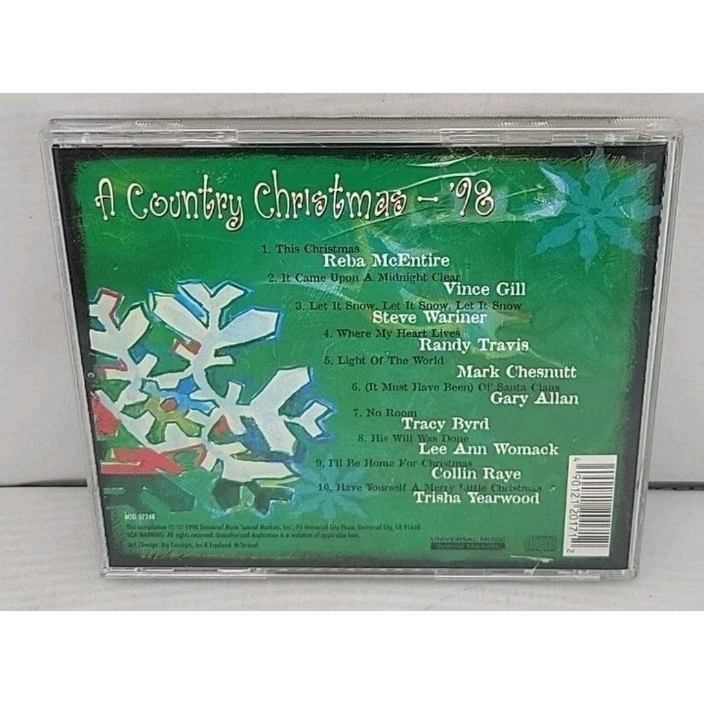 Various Artists : A Country Christmas 98 CD