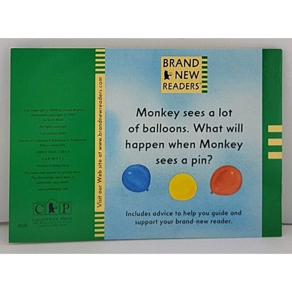 Monkey Trouble : Brand New Readers by David Martin (2000, Trade Paperback)