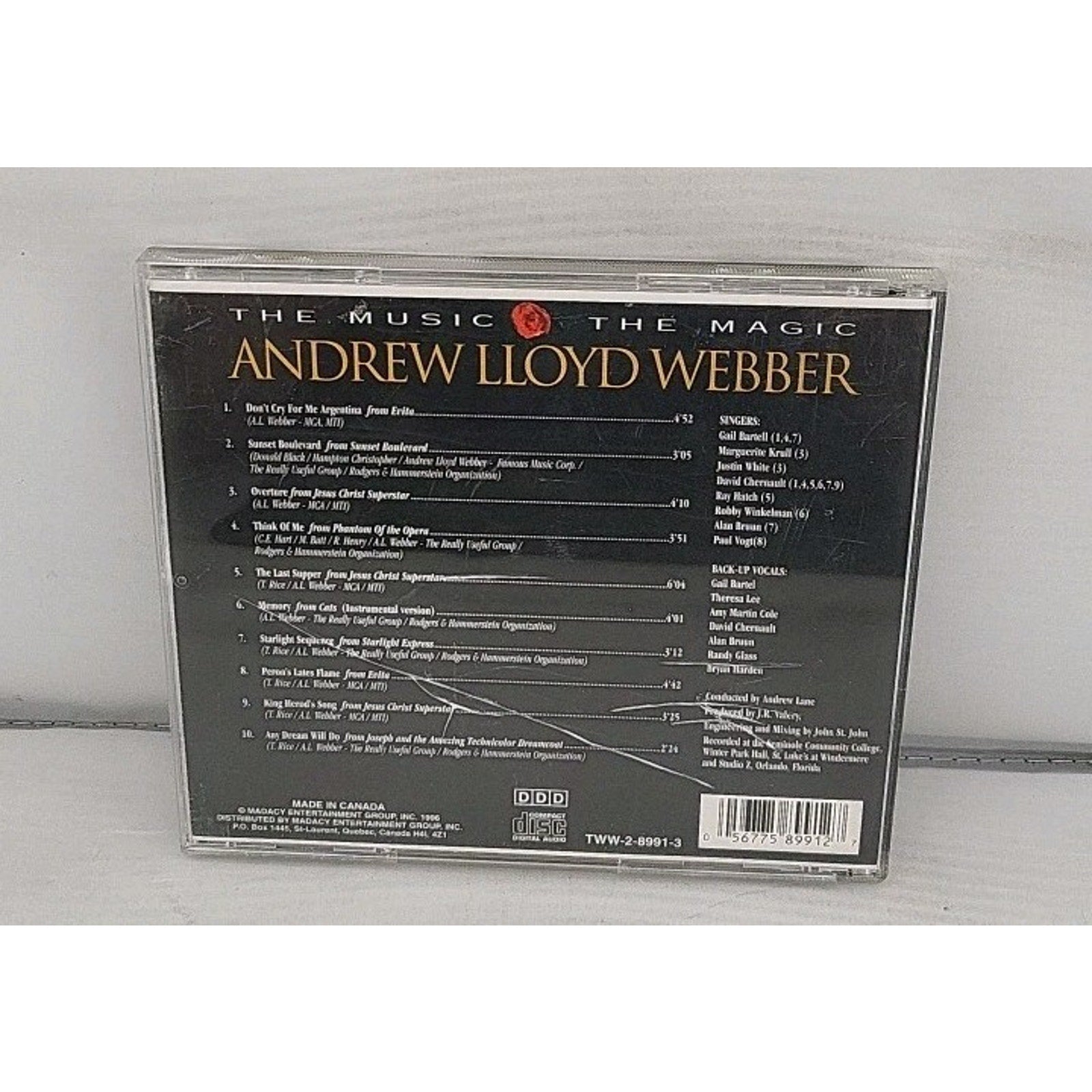 Evita/Cats/Sunset Blvd/& by Andrew Lloyd Webber (CD, 1997)