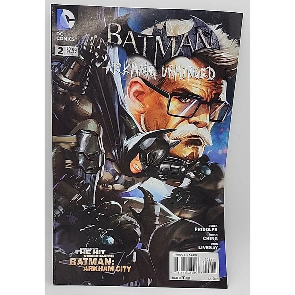 Batman Arkham Unhinged #2 DC Comics 2012