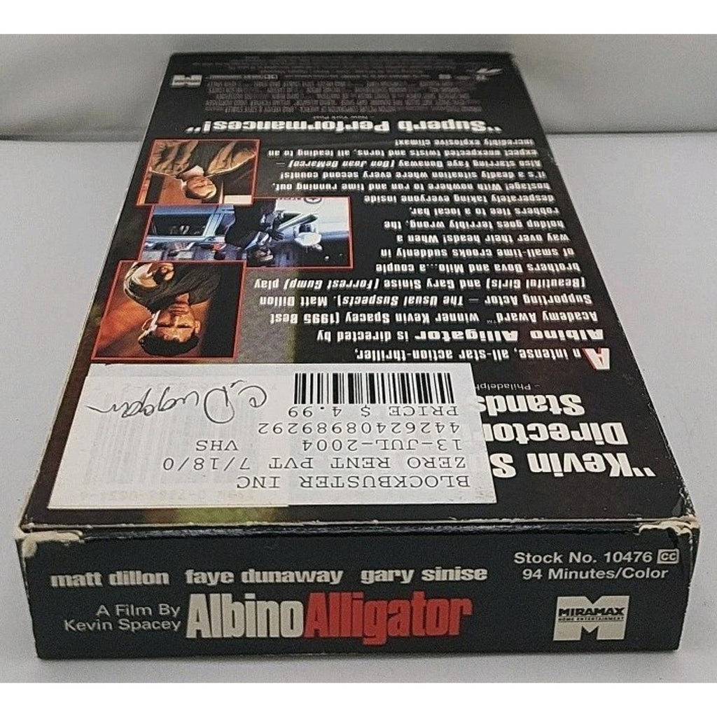 Albino Alligator VHS