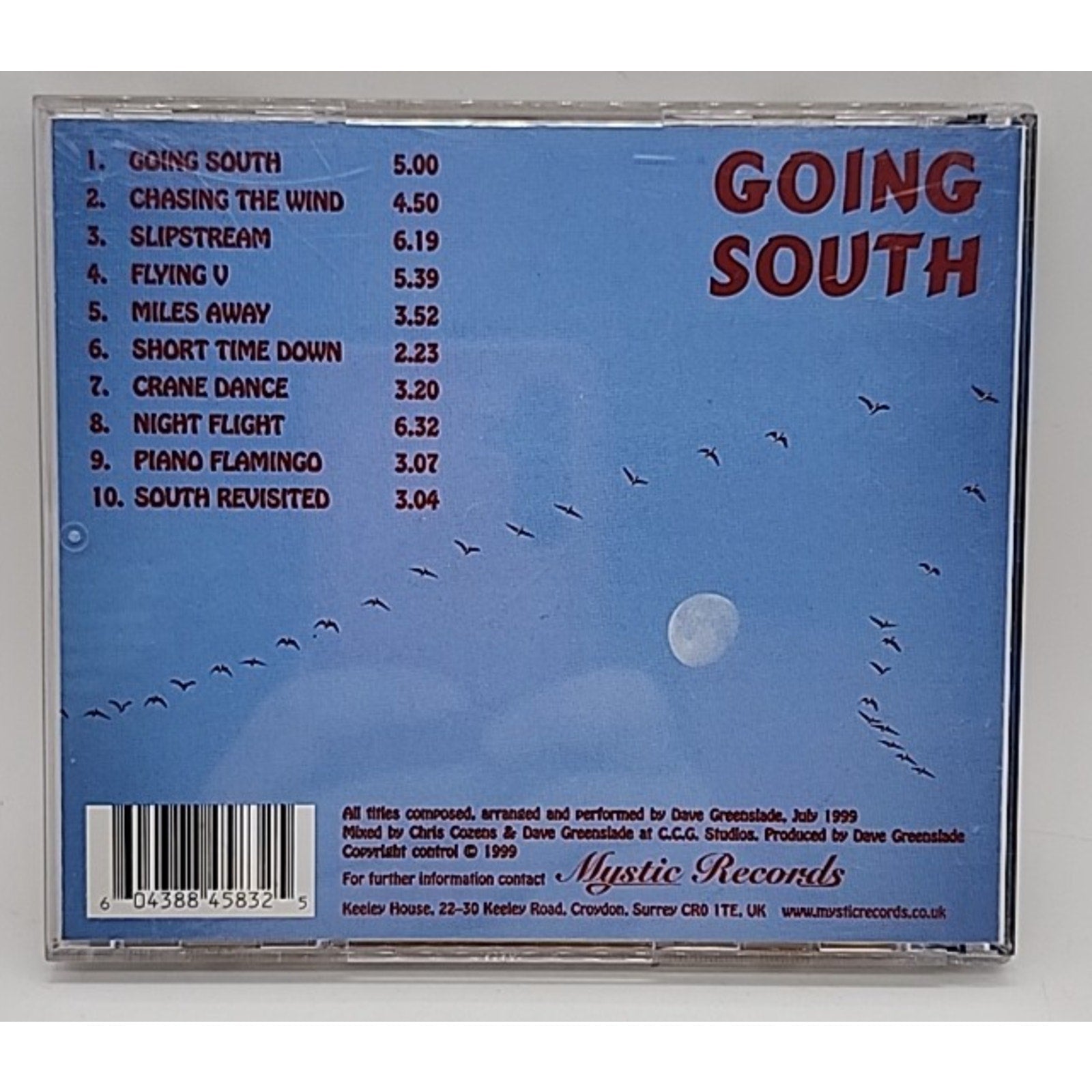 Going South by Dave Greenslade (CD, Feb-2003, Mystic Records)