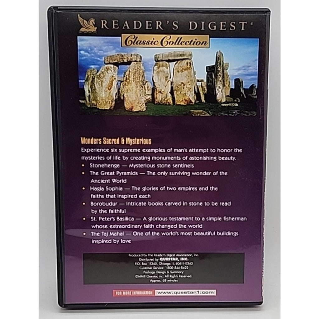 Great Wonders & Splendors of the World (DVD, 2002)