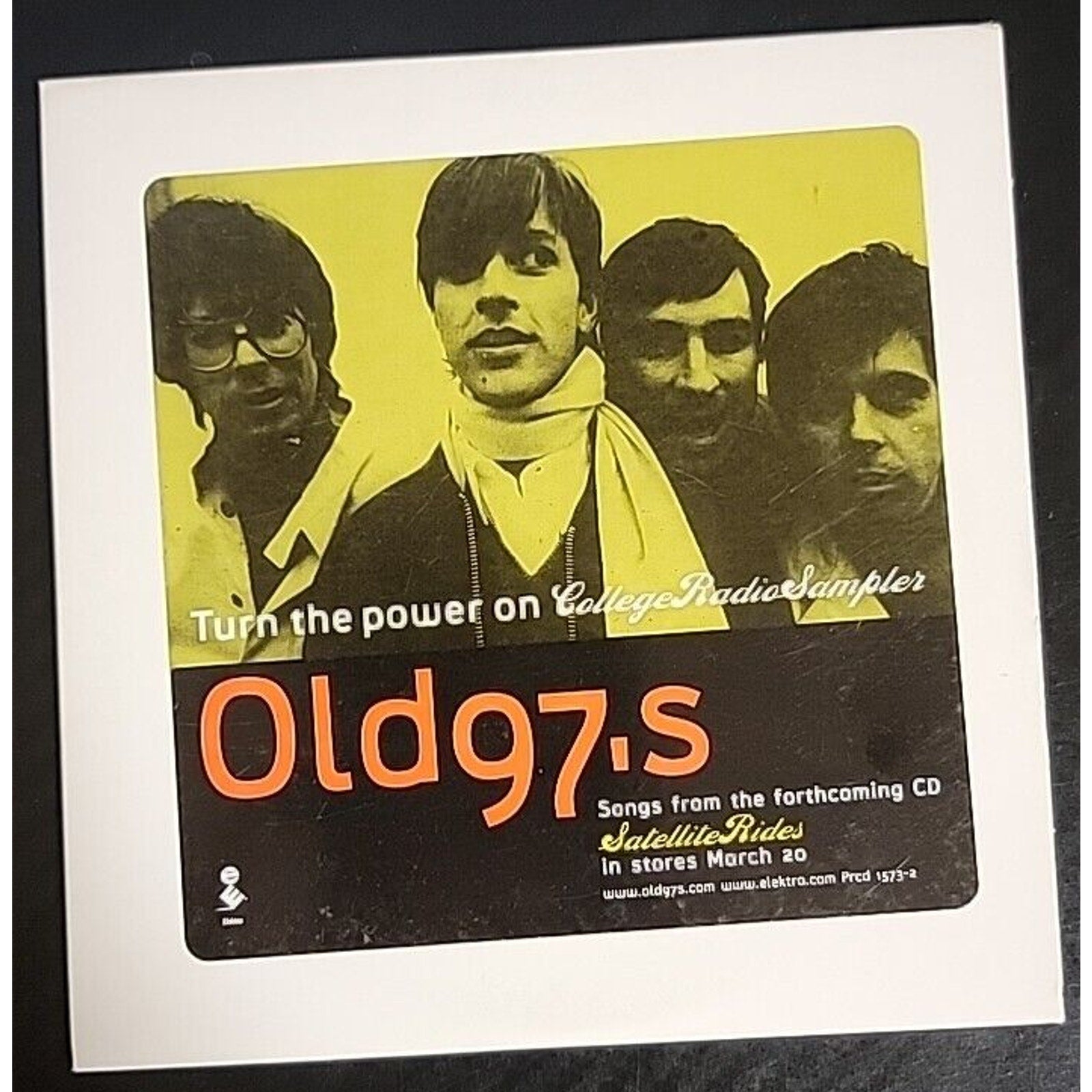 Turn The Power On College Radio Sampler Old 97s Satellite Rides CD