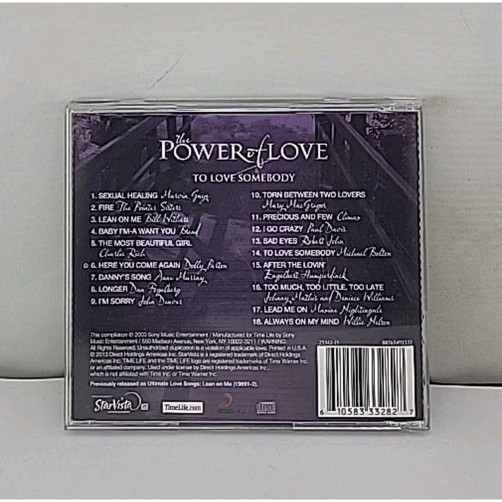 The Power Of Love - To Love Somebody - Slow Rock CD