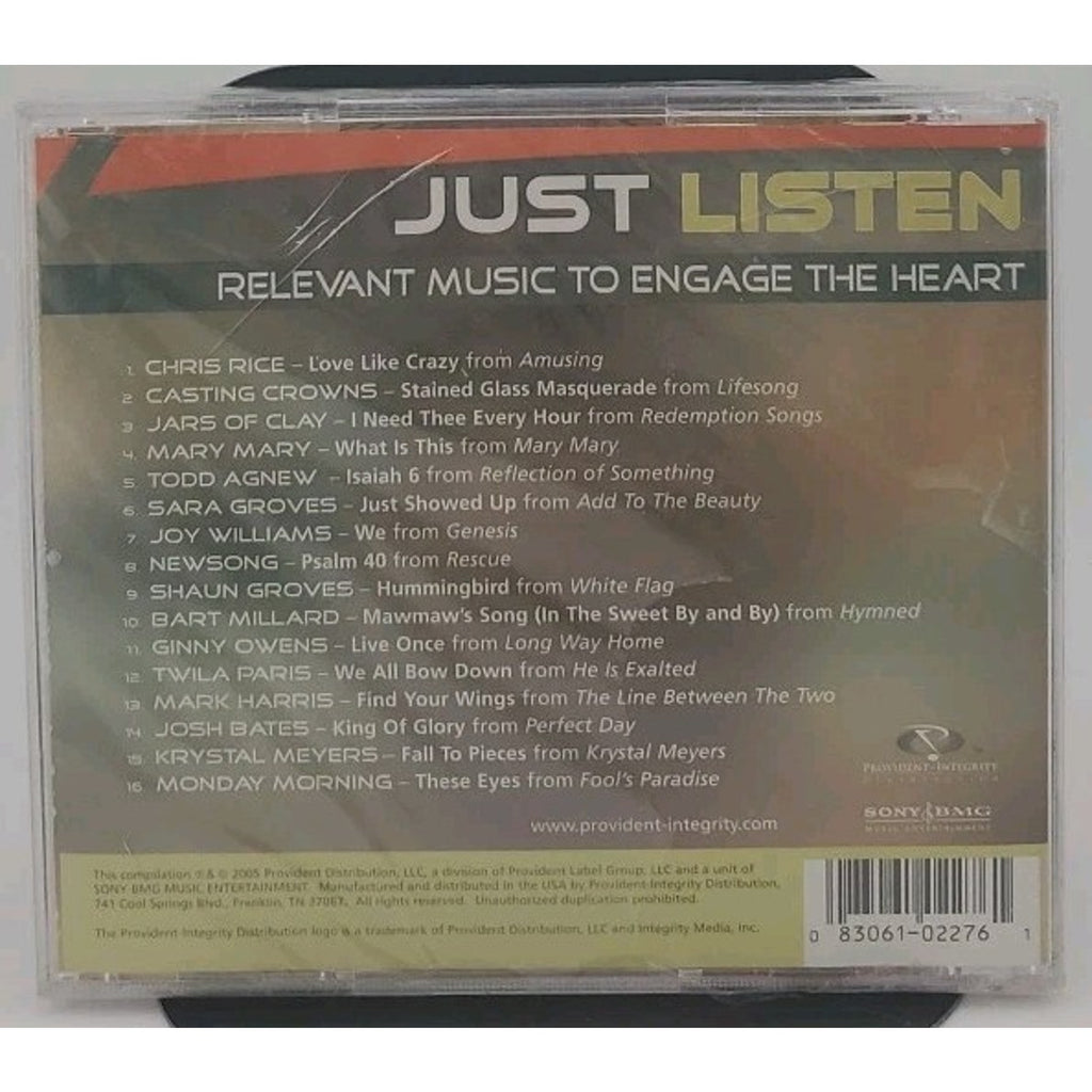 Various Artists - Just Listen: Relevant Music To Engage The Heart (CD) *New*