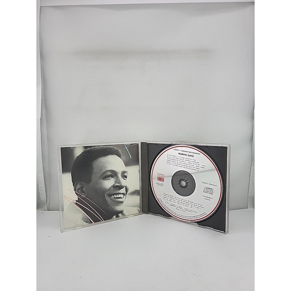 Compact Command Performances: 15 Greatest Hits by Marvin Gaye (CD, Motown)