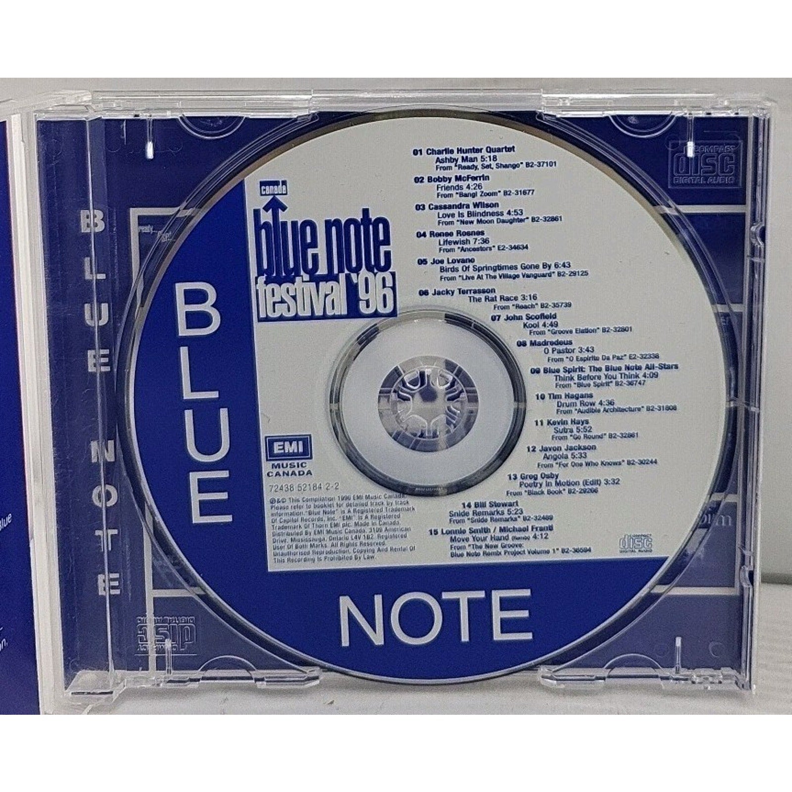 Canada Blue Note Festival '96 CD