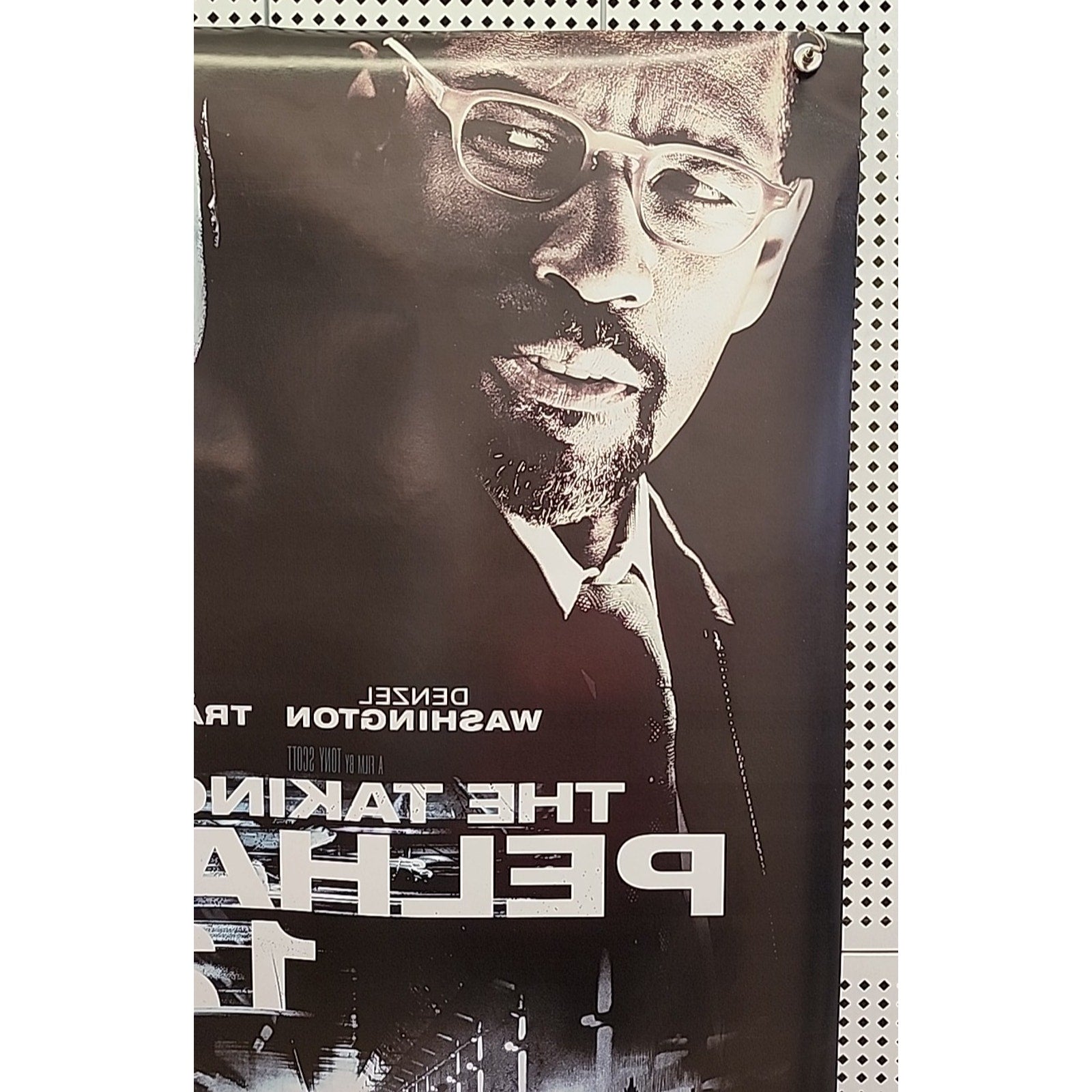 The Taking of Pelham 123 2009 Double Sided Original Movie Poster 27" x 40" ADV