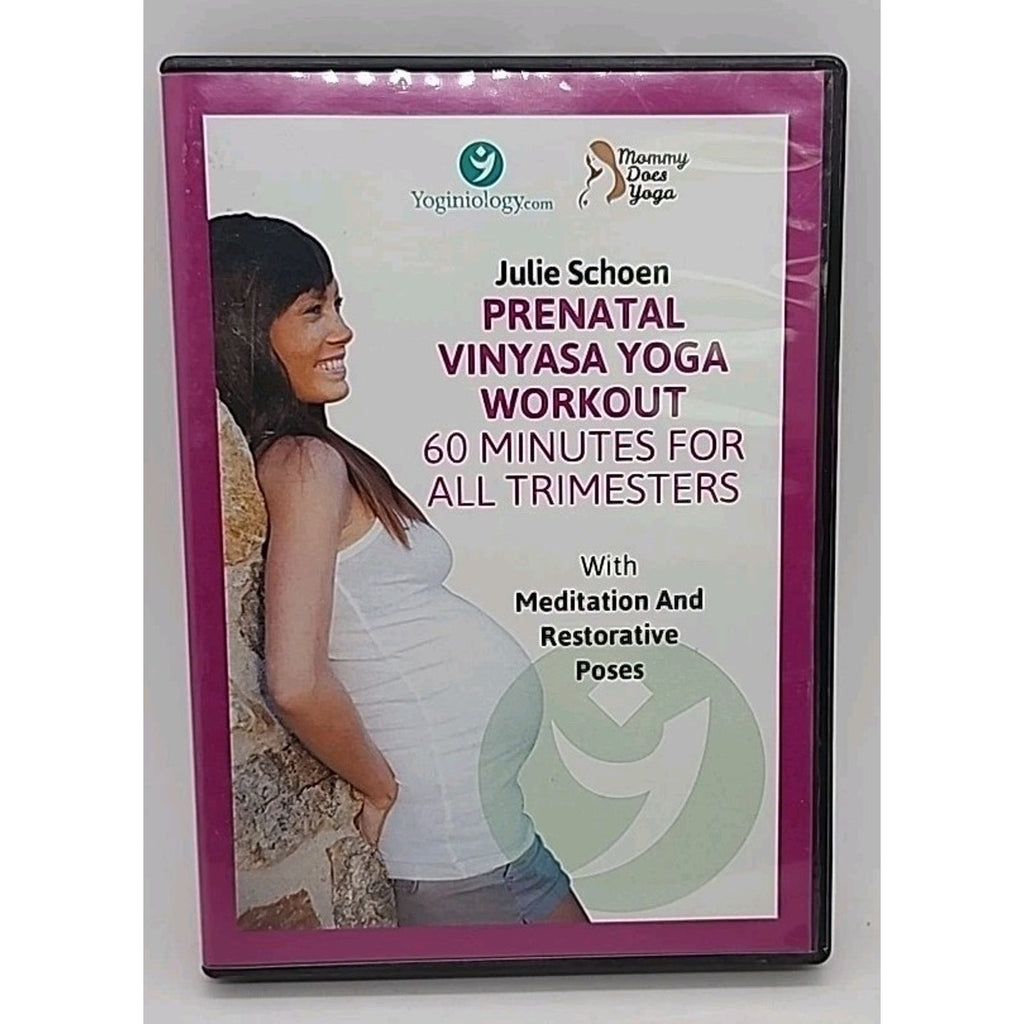 Julie Schoen Prenatal Vinyasa Yoga Workout - 60 Minutes For All Trimesters, DVD