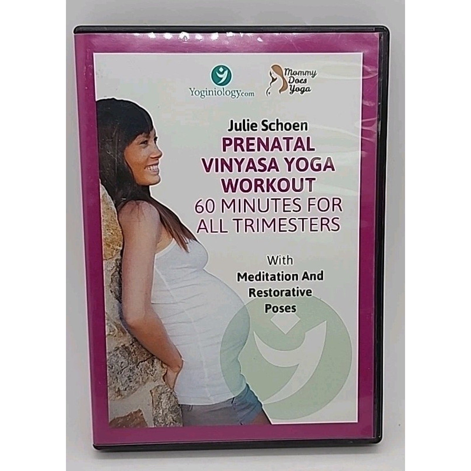 Julie Schoen Prenatal Vinyasa Yoga Workout - 60 Minutes For All Trimesters, DVD