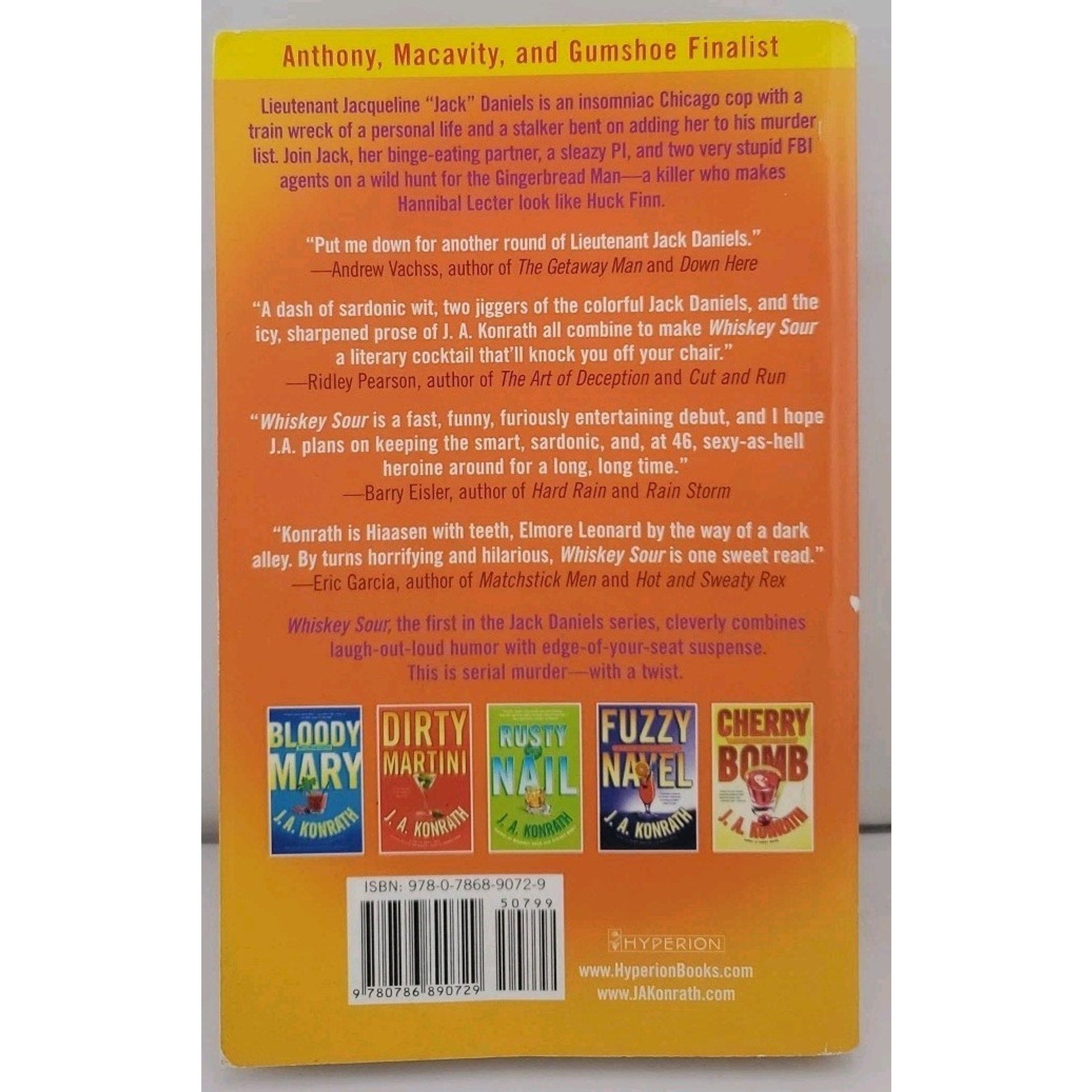 Whiskey Sour by J. A. Konrath (2005, Mass Market)