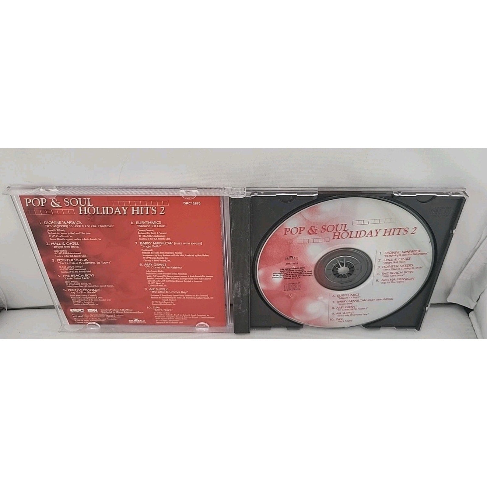 Pop and Soul: Holiday Hits, Vol. 2 by Various (CD, 2000)