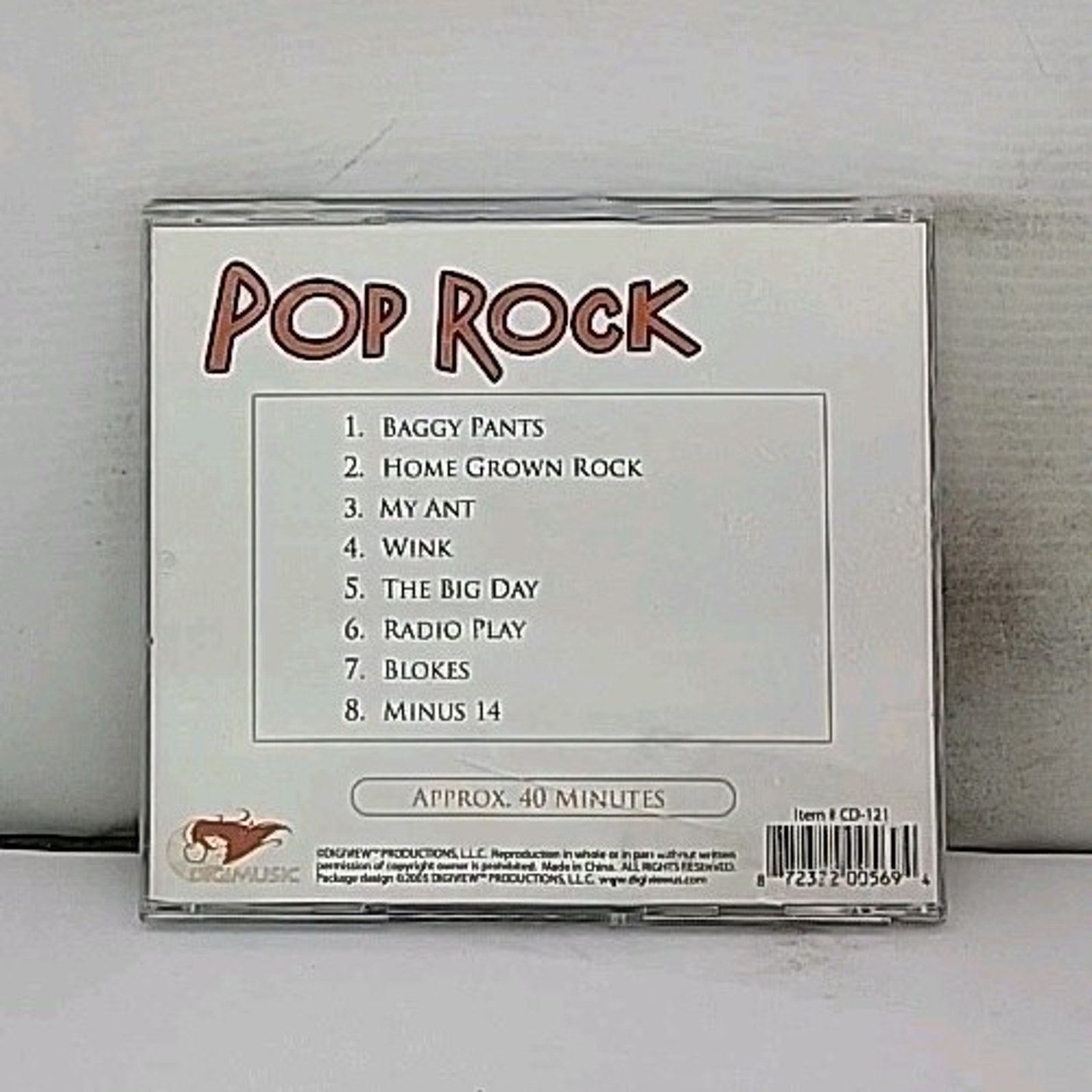 Pop Rock Music CD
