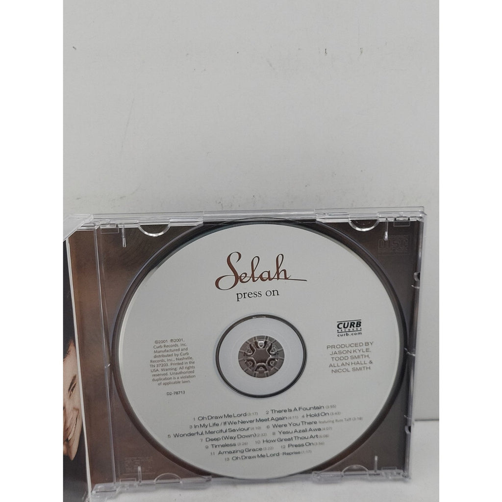 Press on by Selah (CD, 2001)