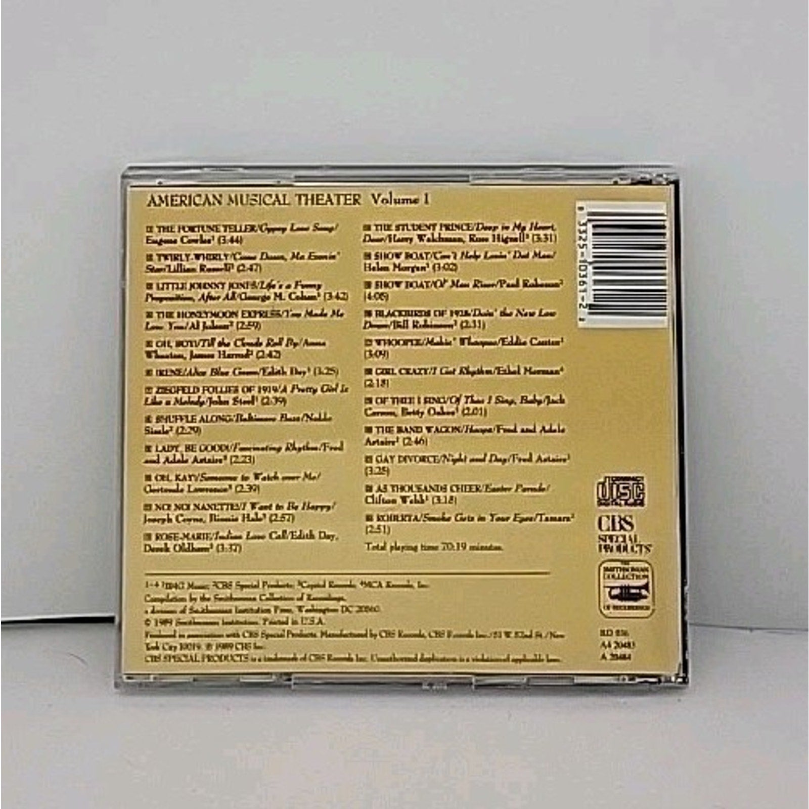 American Musical Theatre: Shows, Songs and Stars, Vol. 1 by Various Artists (CD,