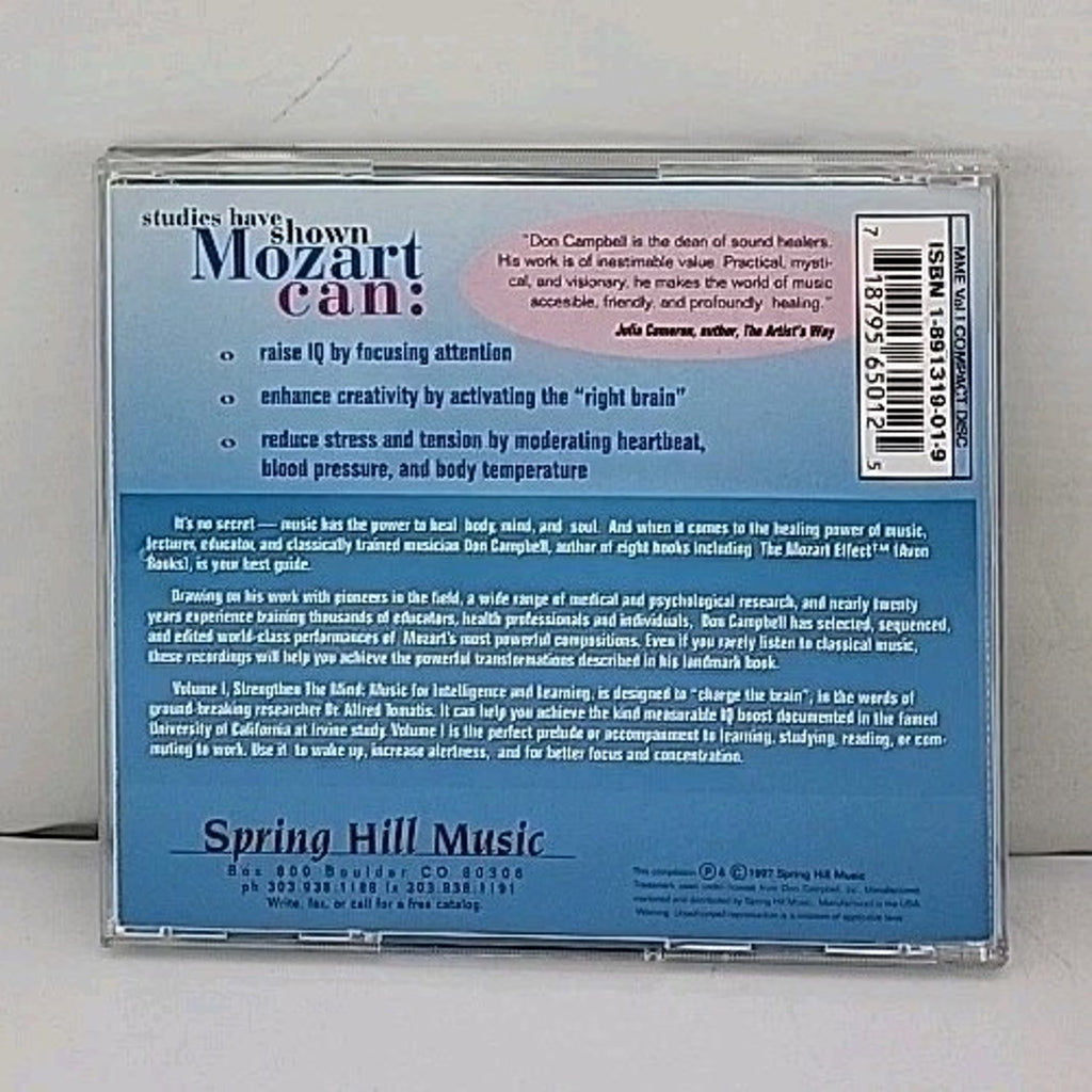 Mozart Effect 1: Strengthen by Mozart Effect 1: Strengthen (CD, 1998)