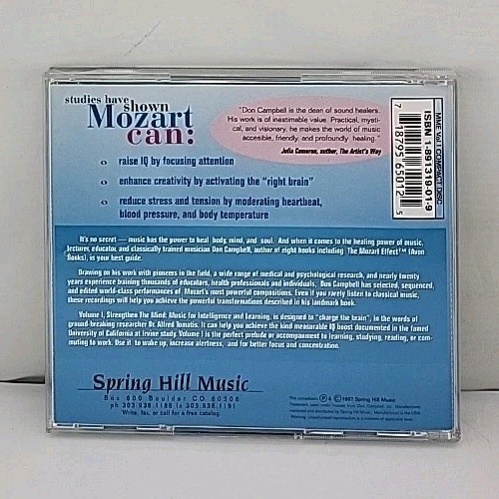 Mozart Effect 1: Strengthen by Mozart Effect 1: Strengthen (CD, 1998)