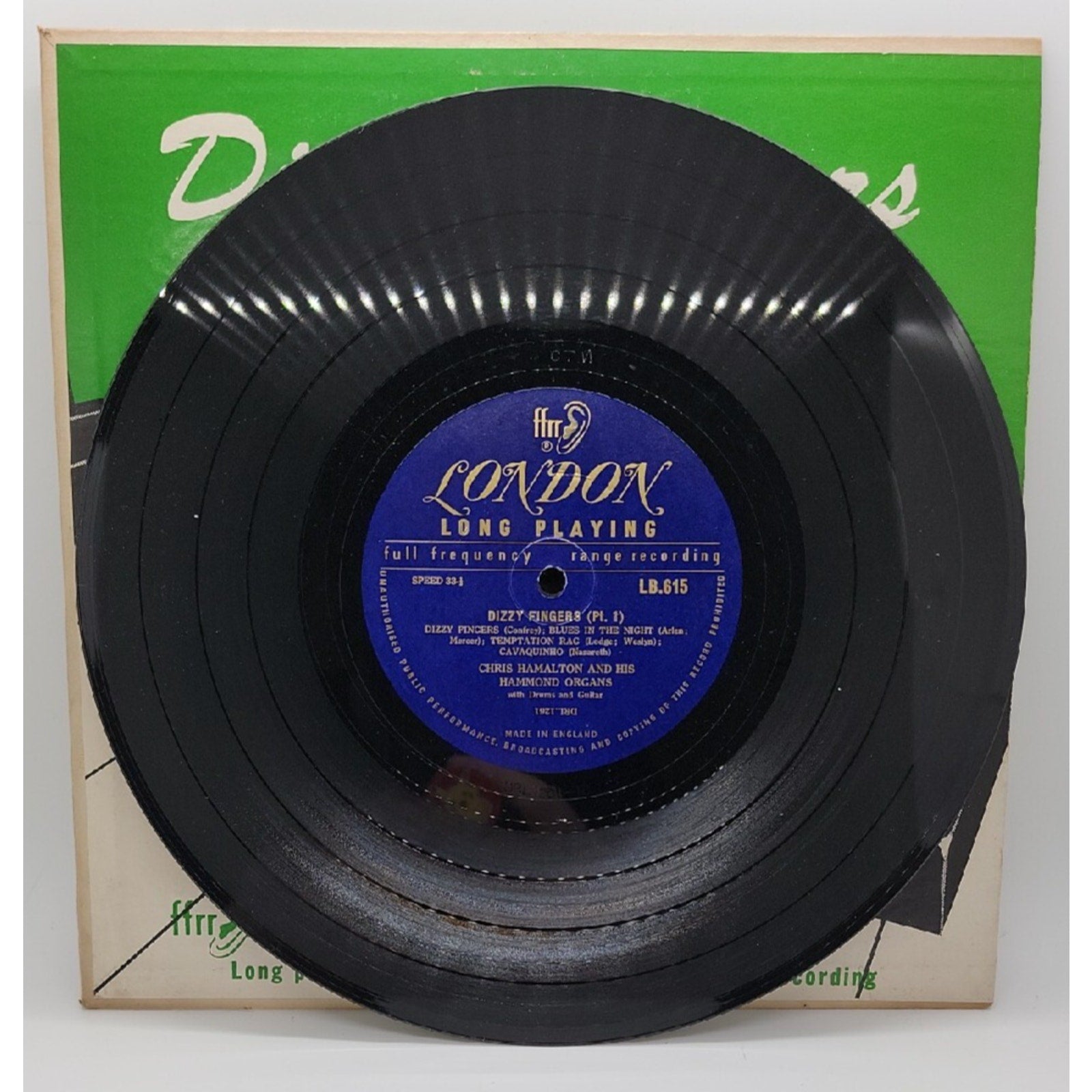 Dizzy Fingers Chris Hamilton Record
