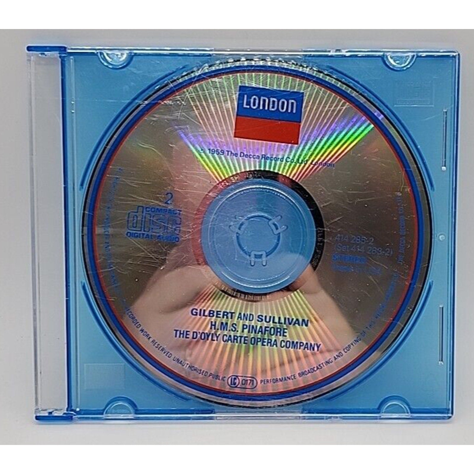 Hms Pinafore by Gilbert & Sullivan / Dcoc / Nsol / Godgrey (CD, 2003)