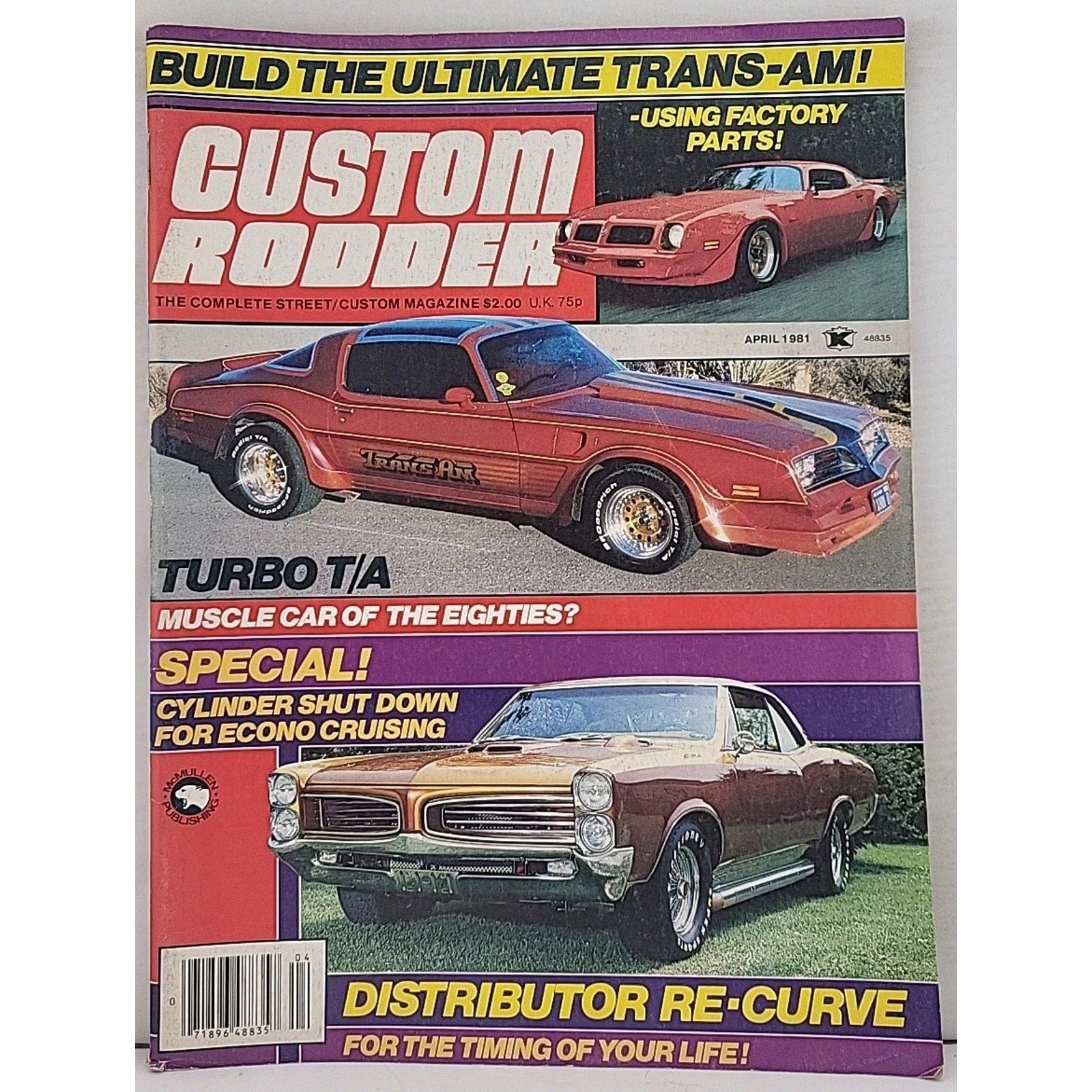 Custom Rodder Magazine - April 1981 - Volume 3 Number 3