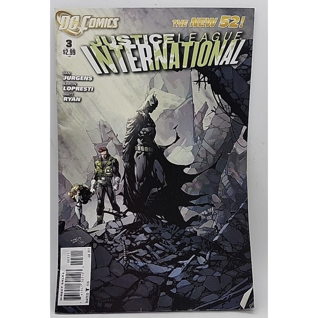 Justice League International #3 Jan 12' DC Comics
