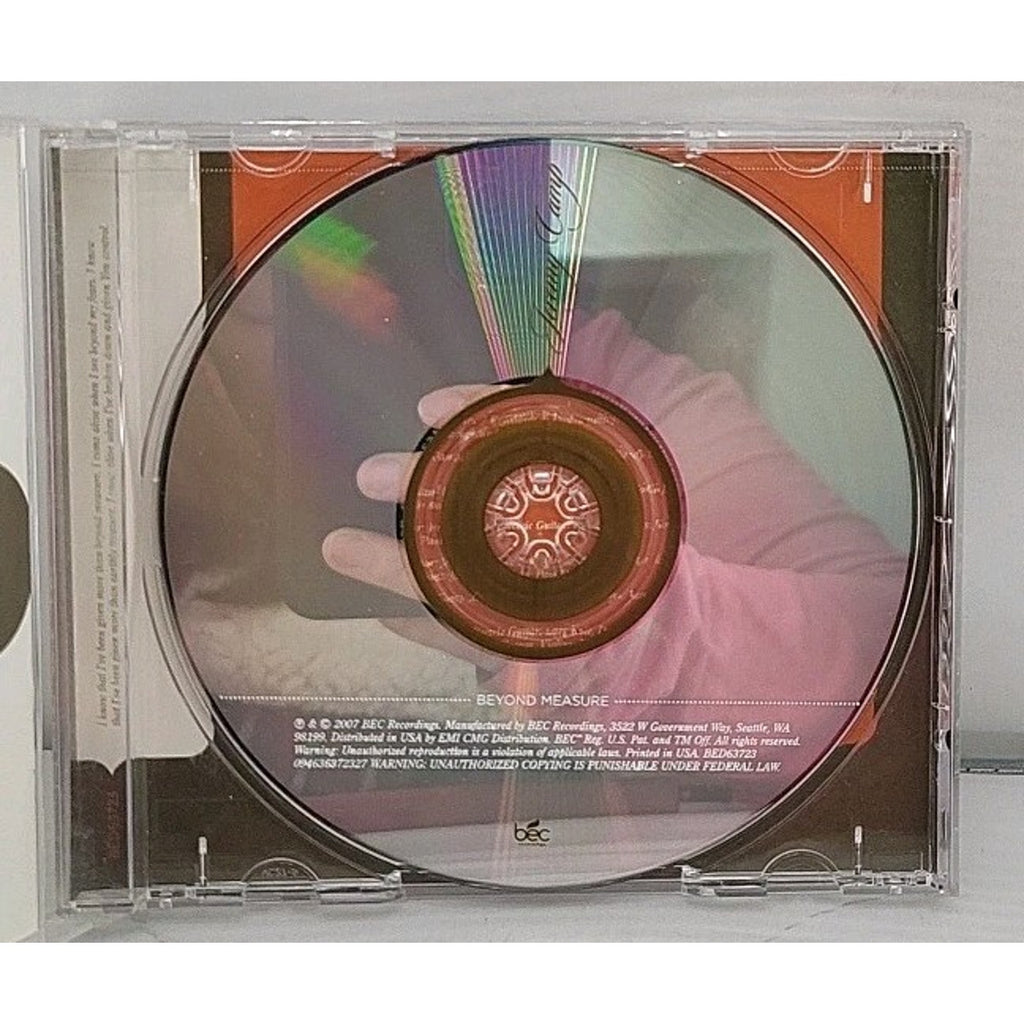 Beyond Measure by Jeremy Camp (CD, Oct-2006, BEC Recordings)