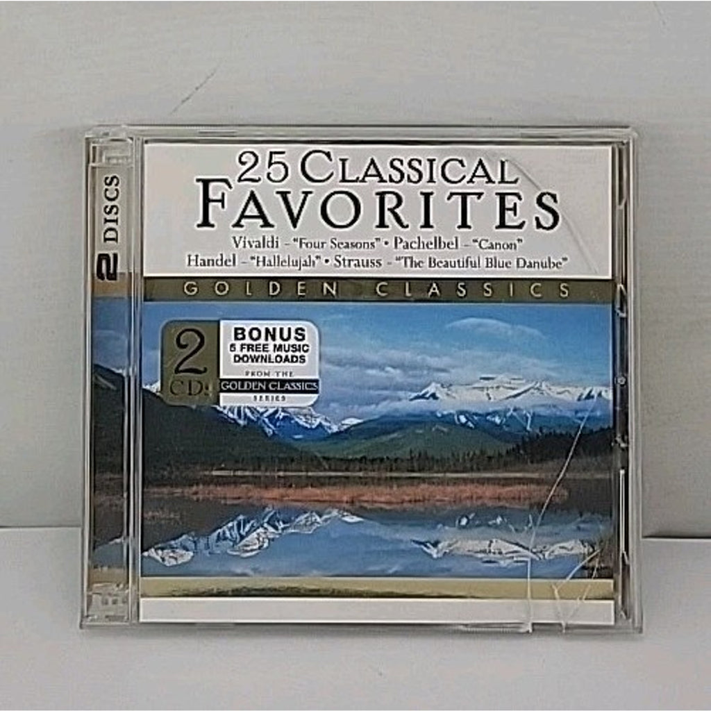 Golden Classics: 25 Classical Favorites - Music CD - 25 Classical Favorites 2 Cd
