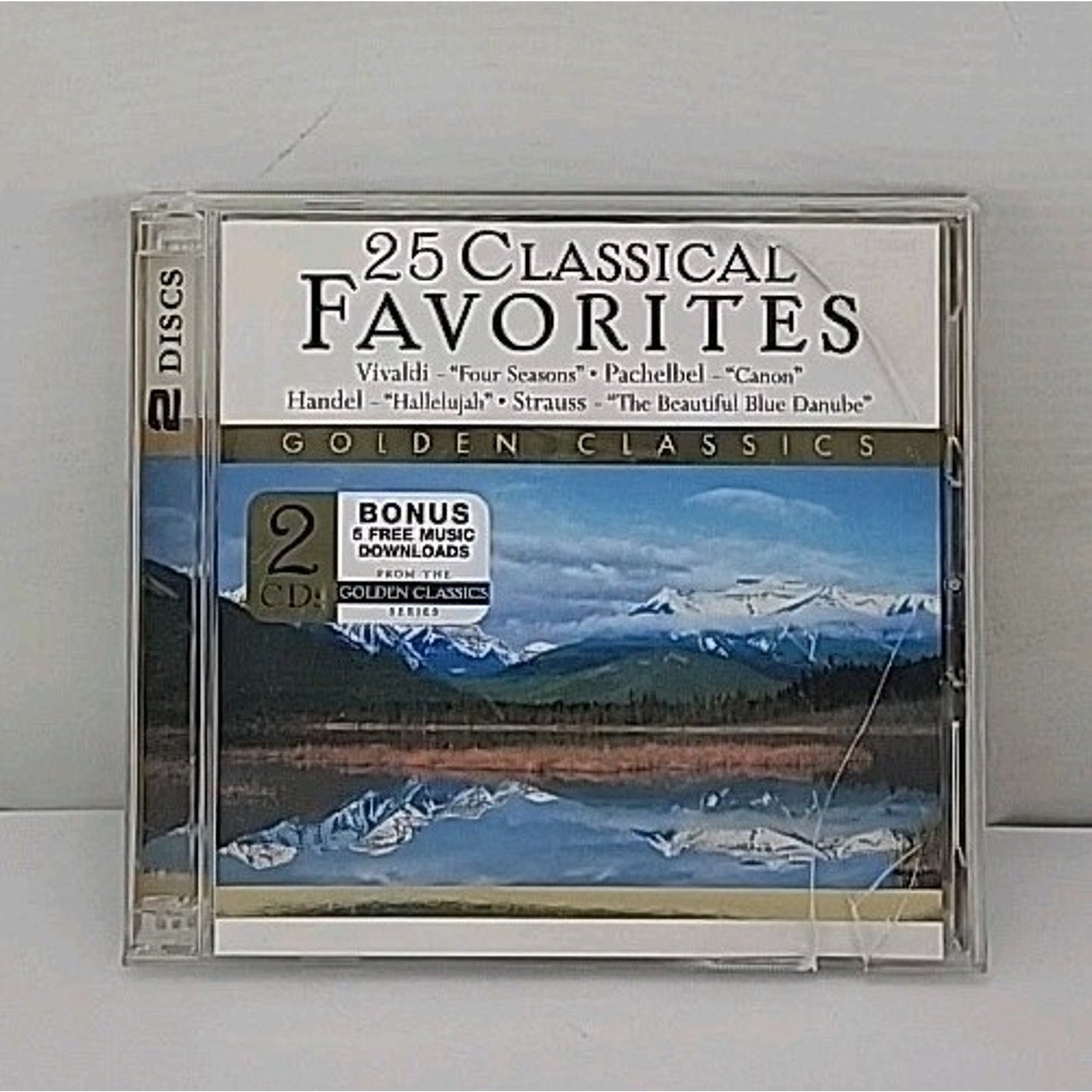 Golden Classics: 25 Classical Favorites - Music CD - 25 Classical Favorites 2 Cd