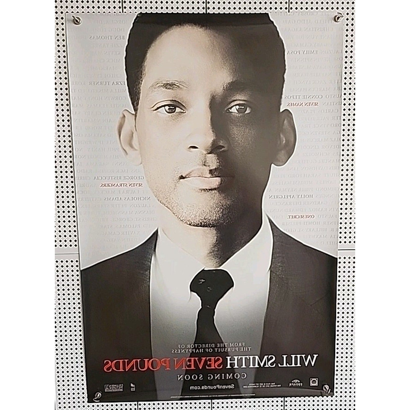 Seven Pounds 27x40 Original Double Sided Movie Poster