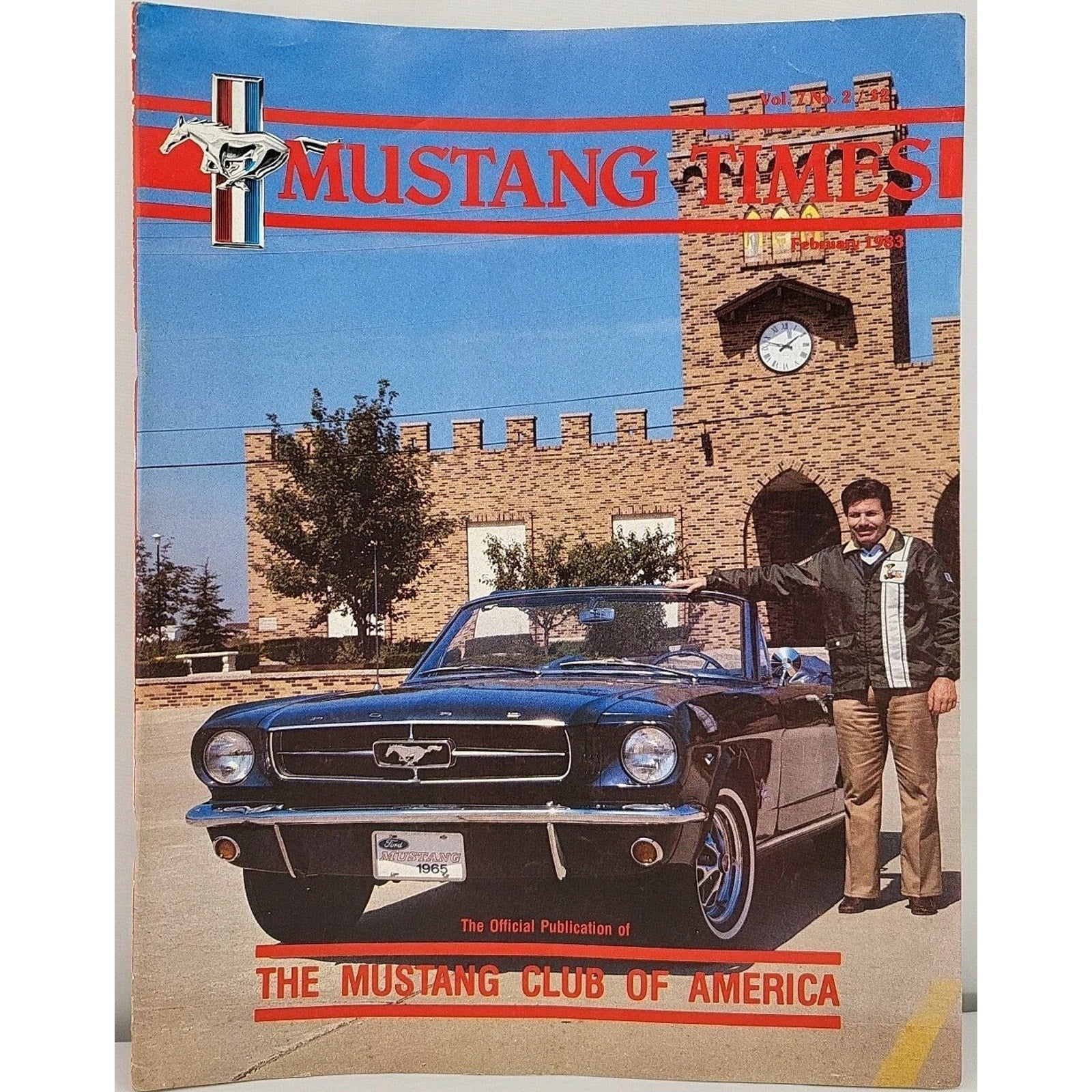 Mustang Times Magazine February 1983 Mustang Club of America