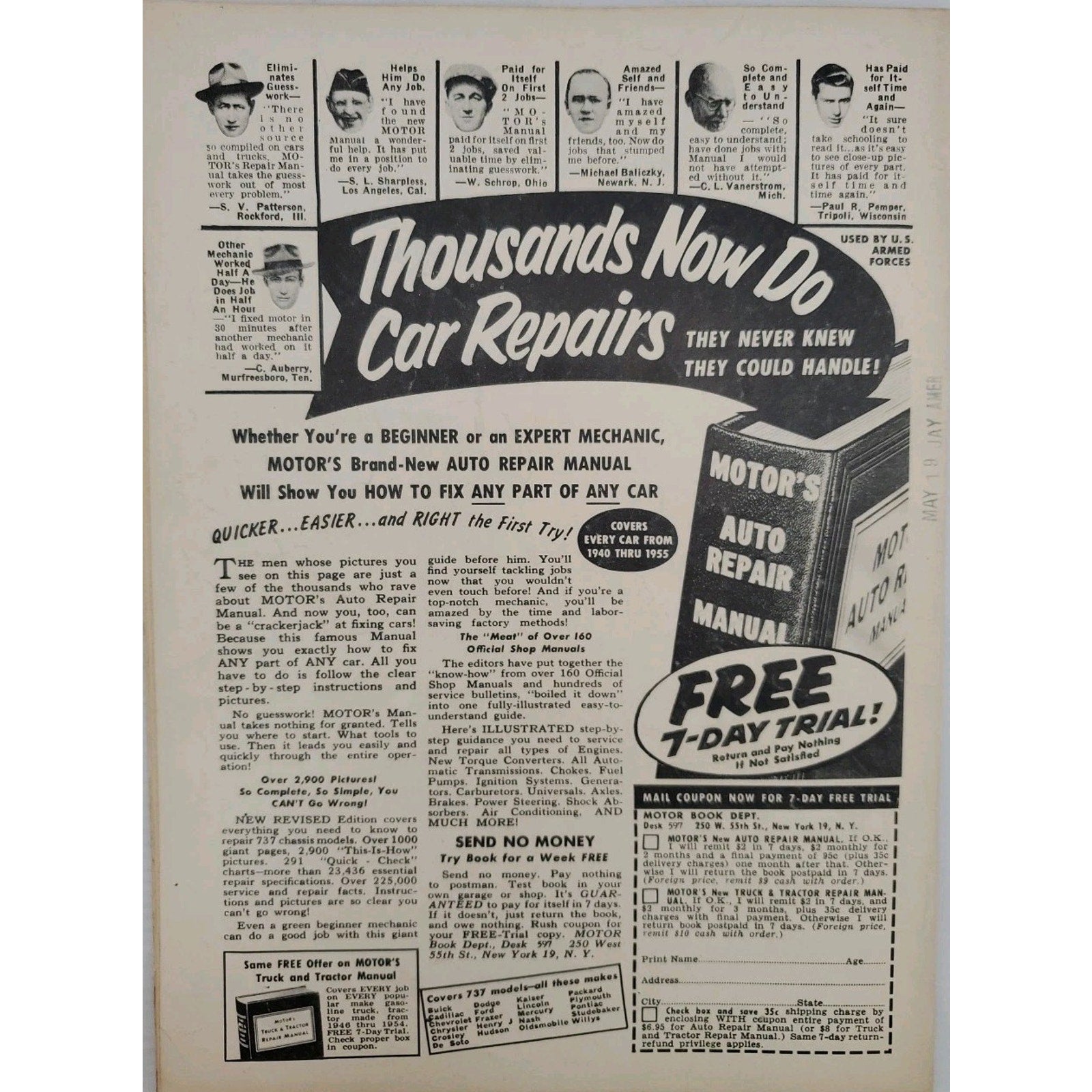 Speed Mechanics Magazine June-July 1955