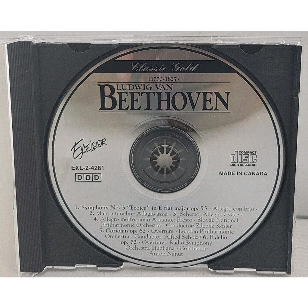 Excelsior Classic Gold Ludwig Van Beethoven Symphony No 3 Eroica CD