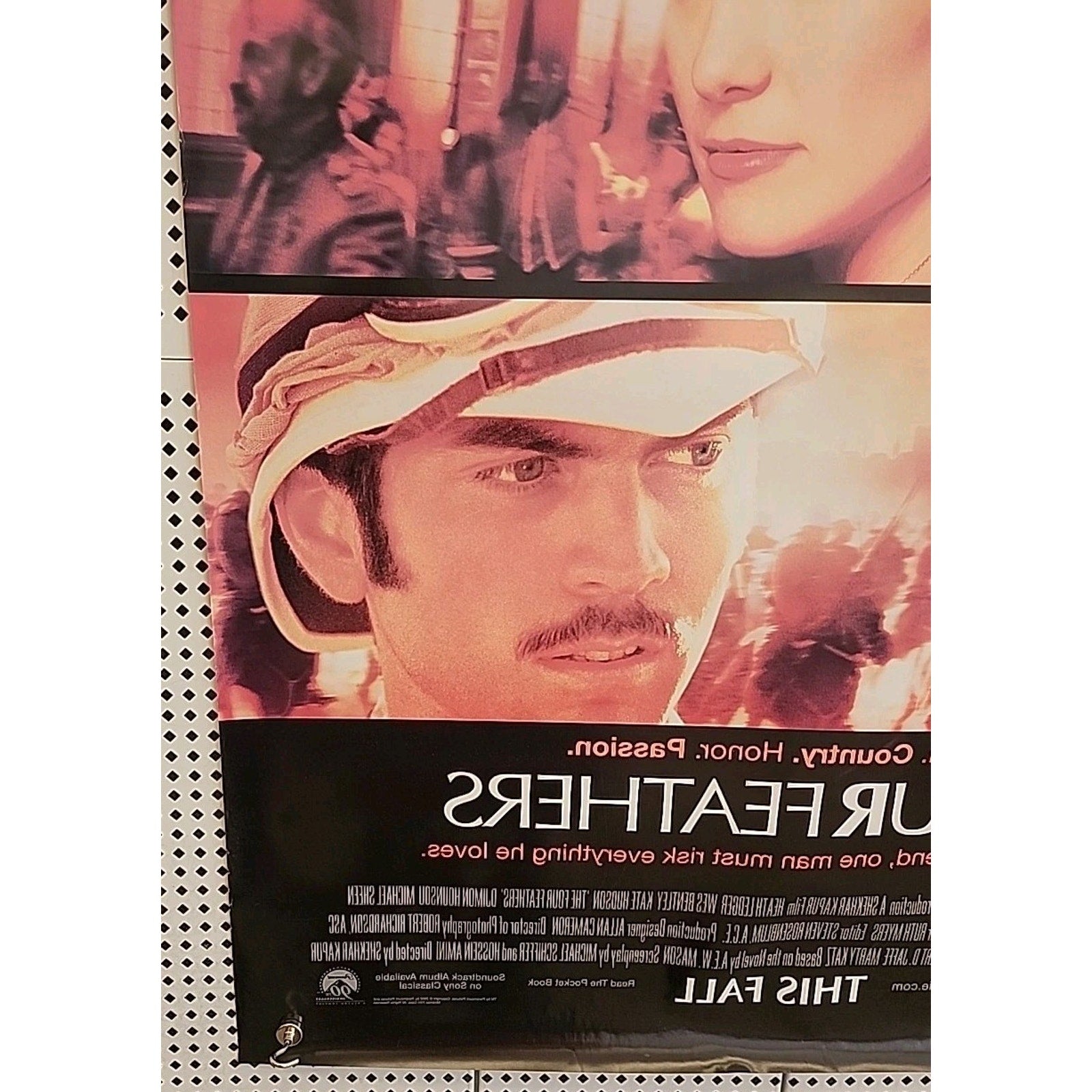 The Four Feathers 2002 Double Sided Original Movie Poster 27"x40"