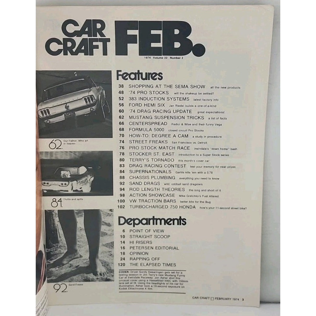 Car Craft Magazine - February 1974 - Volume 22 Number 2