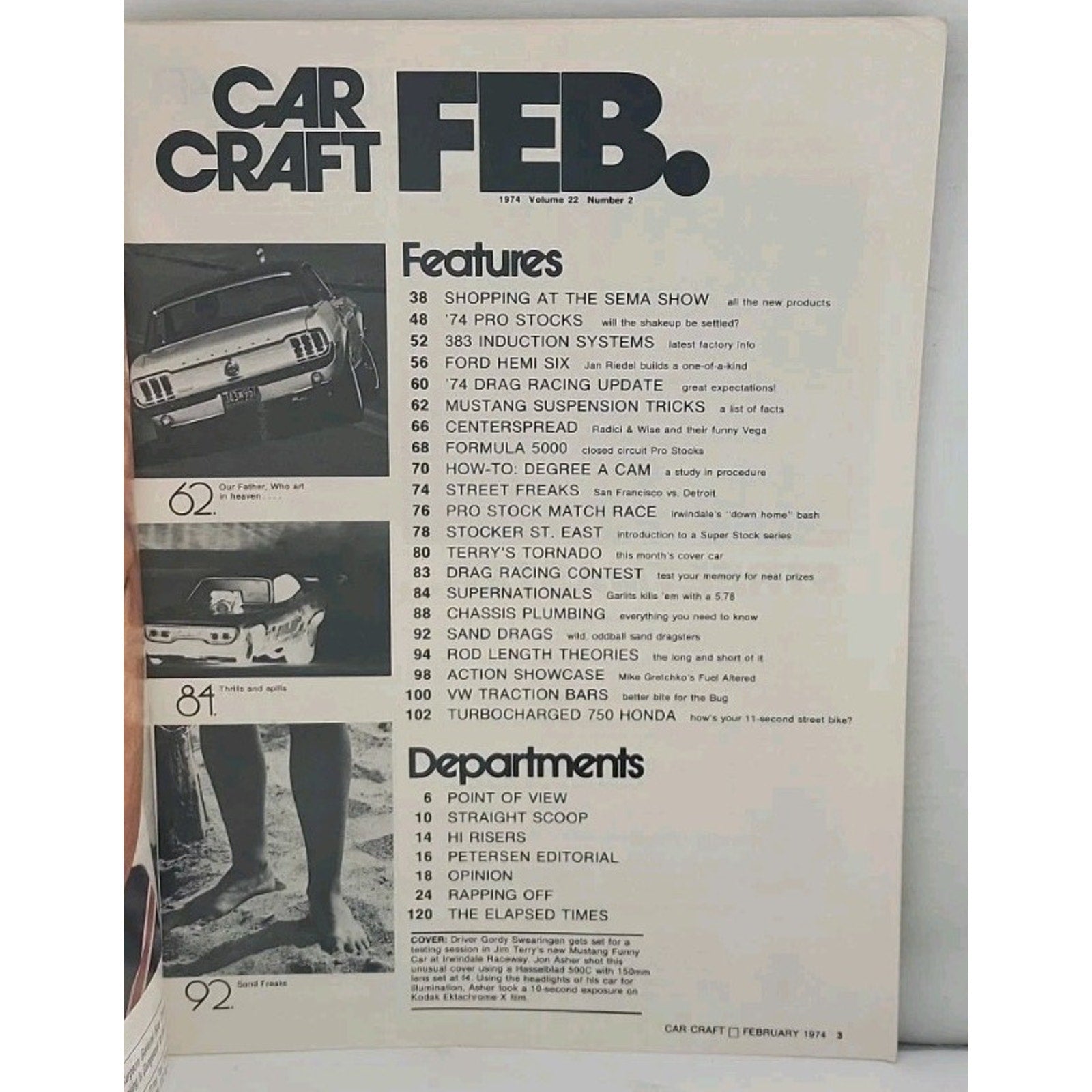 Car Craft Magazine - February 1974 - Volume 22 Number 2
