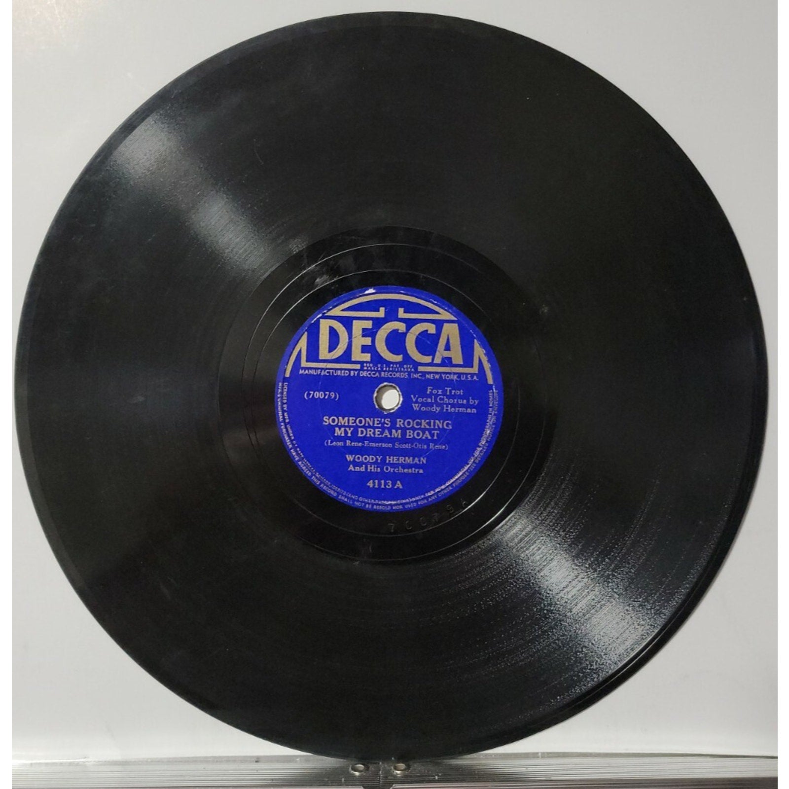 Woody Herman - Someones Rocking My Dream Boat / Rose O'Day (Vinyl)