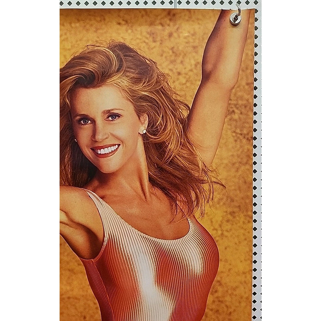 Jane Fonda's Step Aerobic 1992 Video Promo Poster 20x30