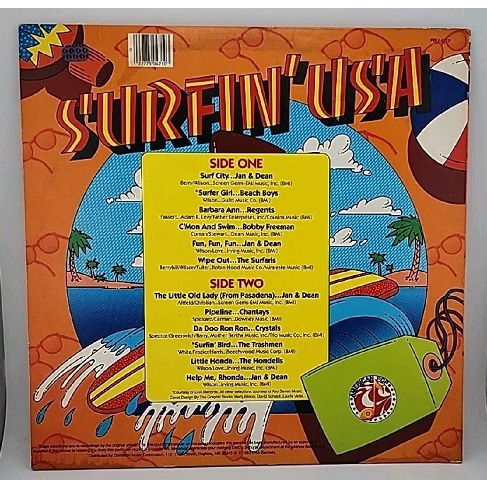 Surfin USA Vinyl Record