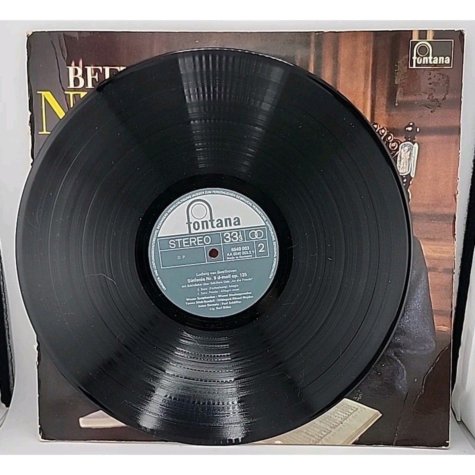 12" LP - Karl Böhm - Beethoven Ninth (Record)