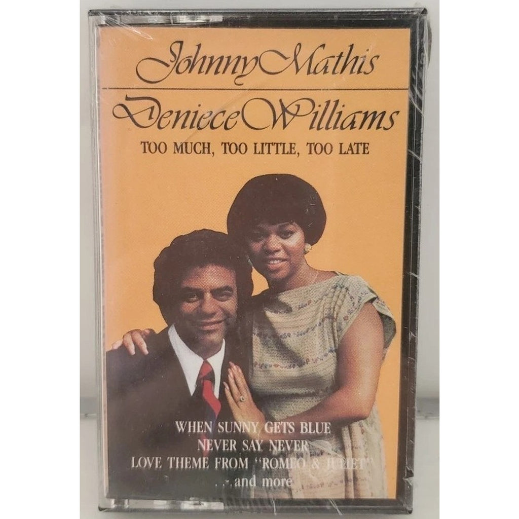 Too Much, Too Little, Too Late by Johnny Mathis (Cassette) *Brand New*
