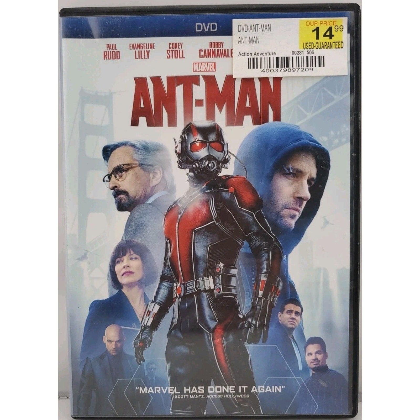 Ant-Man (DVD, 2015)