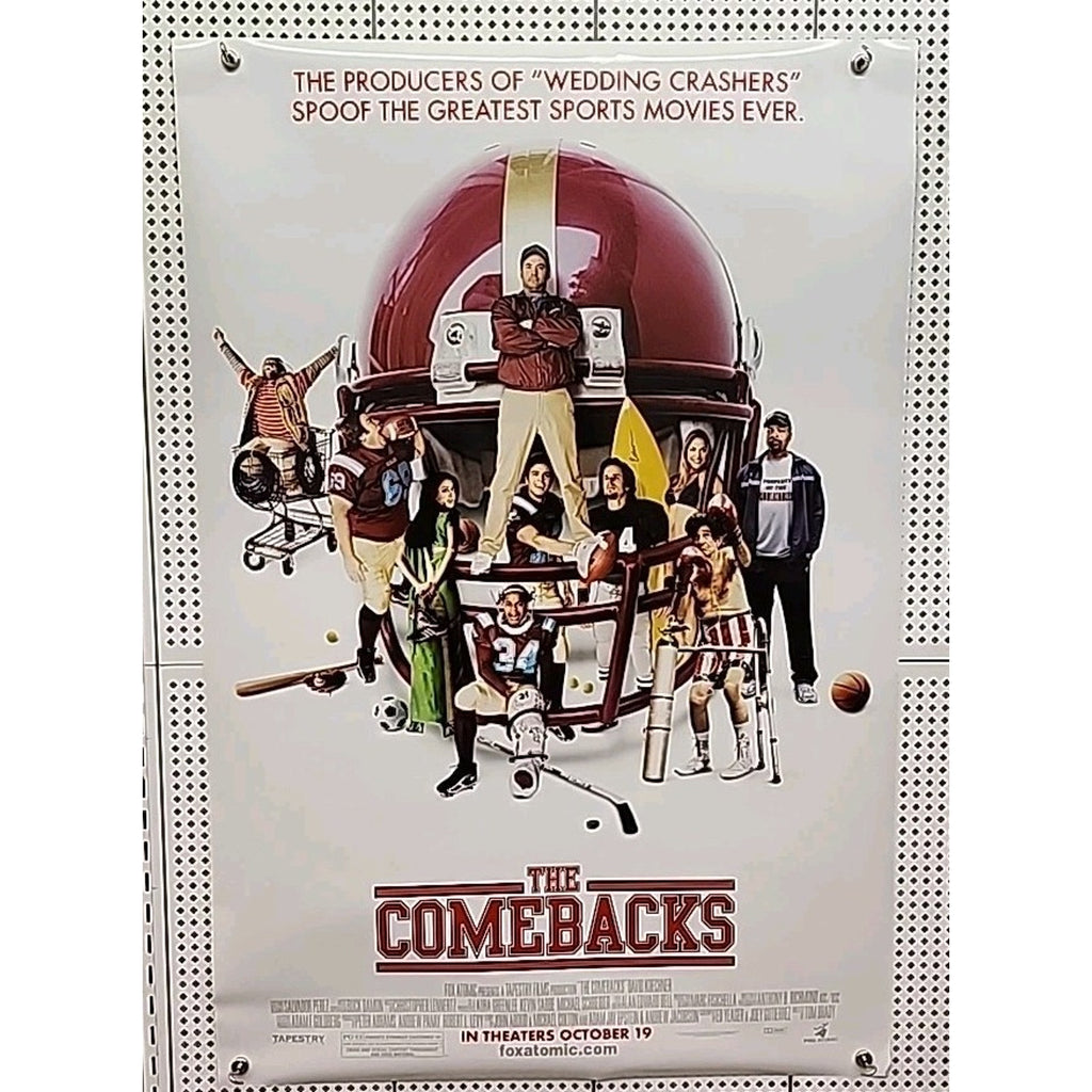 The Comebacks - Original Movie Poster - Double Sided - 27x40 Rolled