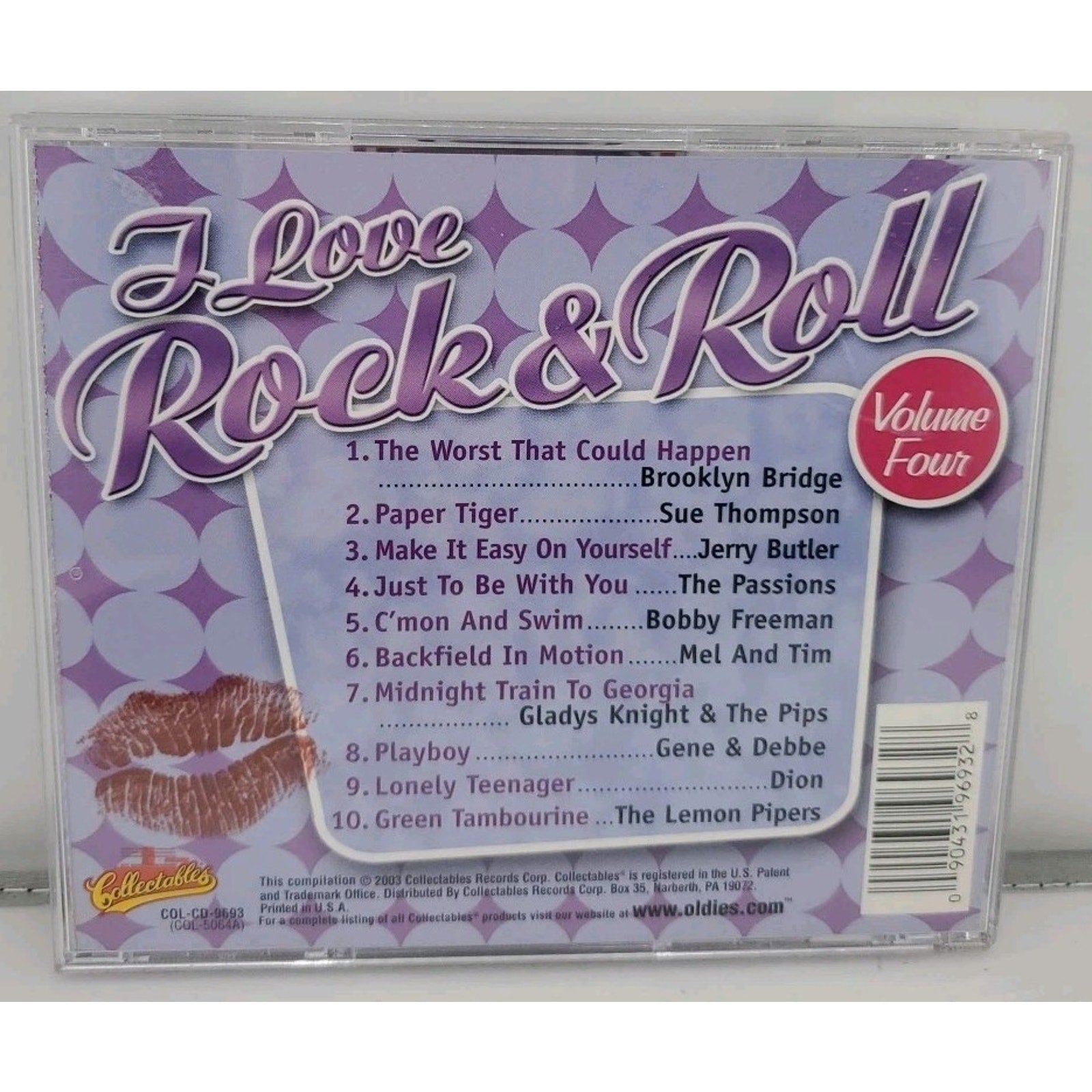I Love Rock N Roll, Vol. 4 by Various (CD, 2004)