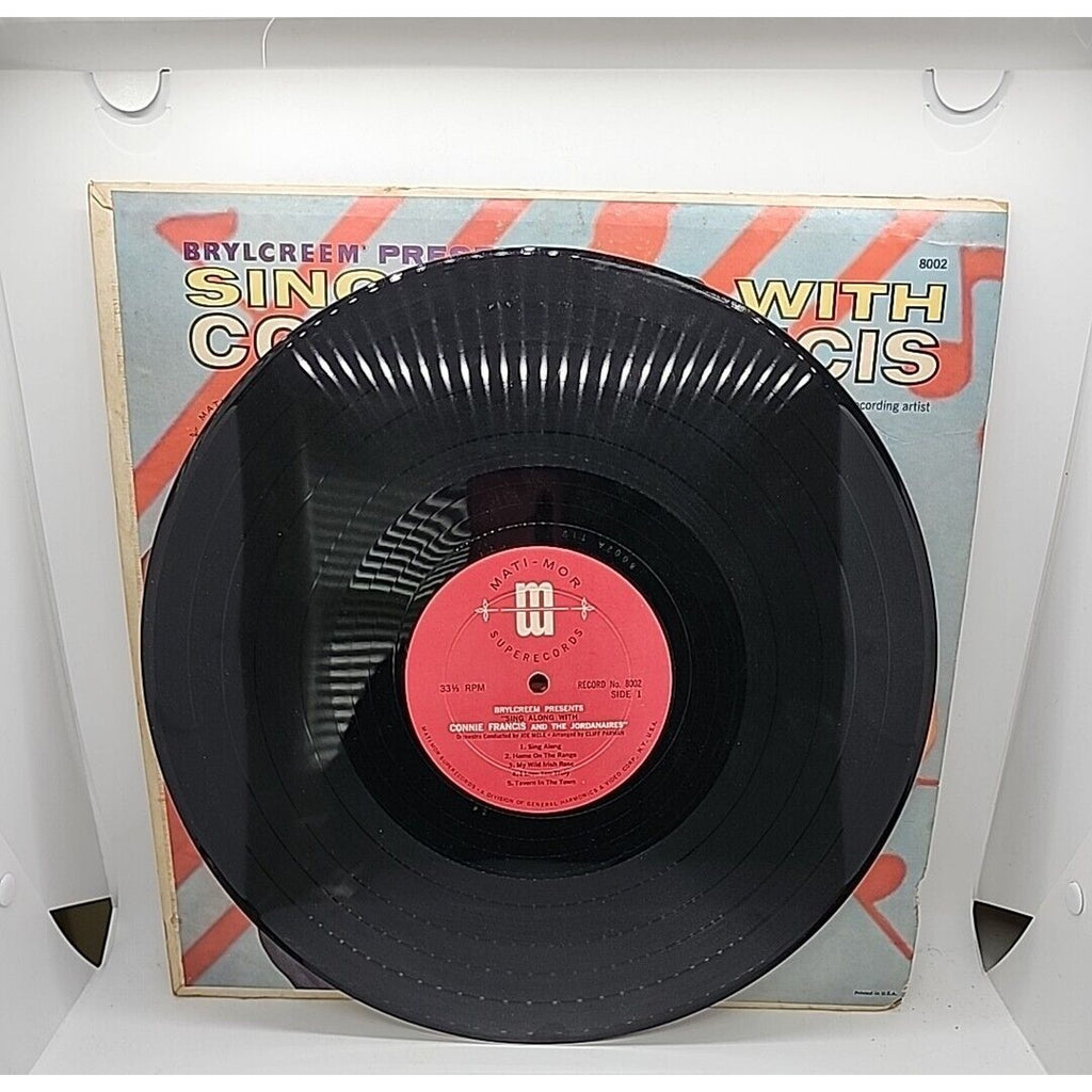 Brylcreem Presents- Sing Along with Connie Francis and the Jordanaires (Record)