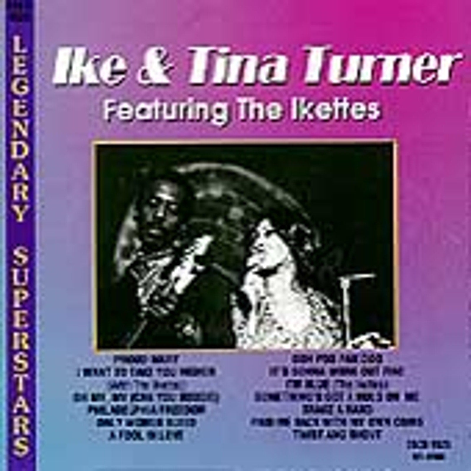 Legendary Superstars, Vol. 1 by Ike & Tina Turner (CD)