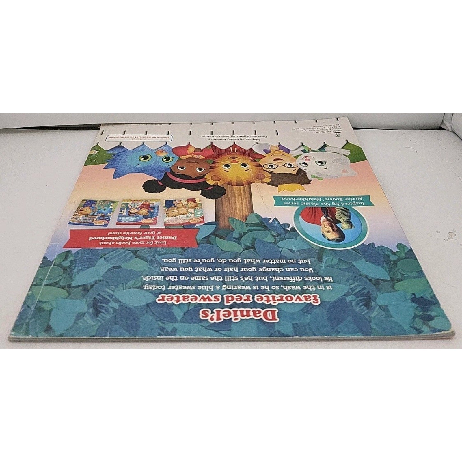 Daniel Tiger's Neighborhood, No Red Sweater For Daniel, Book